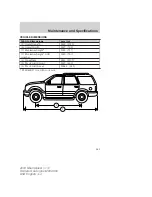 Предварительный просмотр 269 страницы Ford Mointaineer 2004 Owner'S Manual