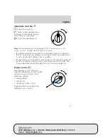 Предварительный просмотр 41 страницы Ford Monterey 2005 Owner'S Manual