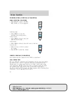 Предварительный просмотр 70 страницы Ford Monterey 2005 Owner'S Manual