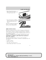 Предварительный просмотр 93 страницы Ford Monterey 2005 Owner'S Manual