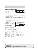 Предварительный просмотр 102 страницы Ford Monterey 2005 Owner'S Manual