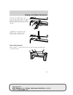 Предварительный просмотр 163 страницы Ford Monterey 2005 Owner'S Manual