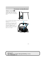 Предварительный просмотр 255 страницы Ford Monterey 2005 Owner'S Manual