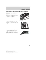 Предварительный просмотр 63 страницы Ford Mountaineer 2007 Owner'S Manual