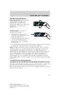 Предварительный просмотр 67 страницы Ford Mountaineer 2007 Owner'S Manual