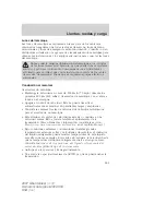 Предварительный просмотр 225 страницы Ford Mountaineer 2007 Owner'S Manual