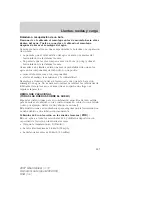 Предварительный просмотр 227 страницы Ford Mountaineer 2007 Owner'S Manual