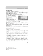 Предварительный просмотр 67 страницы Ford Mountaineer 2008 Owner'S Manual