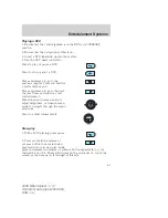 Предварительный просмотр 69 страницы Ford Mountaineer 2008 Owner'S Manual