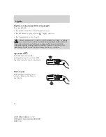 Предварительный просмотр 86 страницы Ford Mountaineer 2008 Owner'S Manual