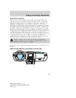 Предварительный просмотр 181 страницы Ford Mountaineer 2008 Owner'S Manual