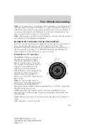 Предварительный просмотр 223 страницы Ford Mountaineer 2008 Owner'S Manual