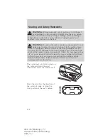 Preview for 112 page of Ford Mustang 2010 Owner'S Manual