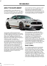 Предварительный просмотр 6 страницы Ford MUSTANG MACH 1 2021 Supplement Manual