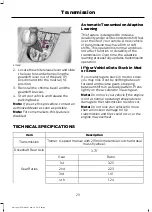 Предварительный просмотр 26 страницы Ford MUSTANG MACH 1 2021 Supplement Manual