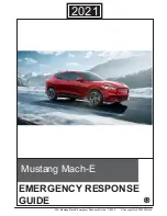 Предварительный просмотр 1 страницы Ford Mustang Mach-E Emergency Response Manual