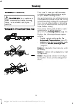 Предварительный просмотр 33 страницы Ford Mustang Shelby GT500 2020 Supplement Manual