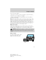 Предварительный просмотр 95 страницы Ford Navigator 2012 Owner'S Manual