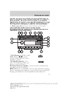 Предварительный просмотр 21 страницы Ford Navigator2005 Owner'S Manual