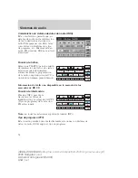 Preview for 74 page of Ford Navigator2005 Owner'S Manual