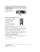 Предварительный просмотр 136 страницы Ford Navigator2005 Owner'S Manual