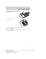 Предварительный просмотр 153 страницы Ford Navigator2005 Owner'S Manual