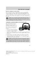 Предварительный просмотр 191 страницы Ford Navigator2005 Owner'S Manual