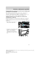 Предварительный просмотр 213 страницы Ford Navigator2005 Owner'S Manual