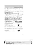 Preview for 463 page of Ford Navigator2005 Owner'S Manual