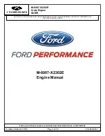 Ford PERFORMANCE M-6007-X2302E Manual preview