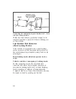 Предварительный просмотр 14 страницы Ford Probe Owner'S Manual