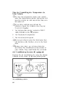 Предварительный просмотр 69 страницы Ford Probe Owner'S Manual