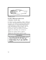 Предварительный просмотр 78 страницы Ford Probe Owner'S Manual