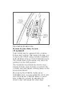 Предварительный просмотр 97 страницы Ford Probe Owner'S Manual