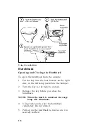 Предварительный просмотр 116 страницы Ford Probe Owner'S Manual