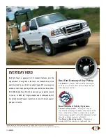 Предварительный просмотр 2 страницы Ford Ranger 2007 Brochure & Specs