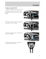 Предварительный просмотр 17 страницы Ford Ranger Electric Vehicle Owner'S Manual