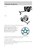 Предварительный просмотр 40 страницы Ford Ranger Electric Vehicle Owner'S Manual