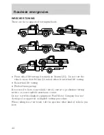 Предварительный просмотр 44 страницы Ford Ranger Electric Vehicle Owner'S Manual