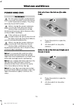 Предварительный просмотр 56 страницы Ford RANGER Owner'S Manual