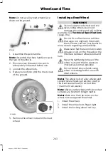 Предварительный просмотр 265 страницы Ford RANGER Owner'S Manual