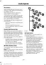 Предварительный просмотр 289 страницы Ford RANGER Owner'S Manual