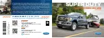 Предварительный просмотр 1 страницы Ford SUPER DUTY 2017 Quick Reference Manual