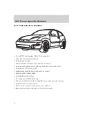 Предварительный просмотр 4 страницы Ford SVT Focus Owner'S Manual