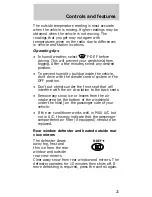 Preview for 21 page of Ford Taurus 1997 Owner'S Manual