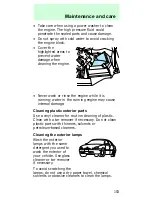 Preview for 153 page of Ford Taurus 1997 Owner'S Manual