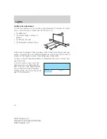 Предварительный просмотр 32 страницы Ford Taurus 2004 Owner'S Manual