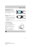 Предварительный просмотр 41 страницы Ford Taurus 2006 Owner'S Manual