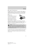 Предварительный просмотр 275 страницы Ford Taurus 2010 Owner'S Manual