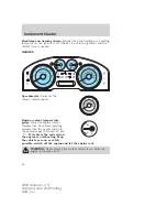 Предварительный просмотр 16 страницы Ford Taurus X 2009 Owner'S Manual